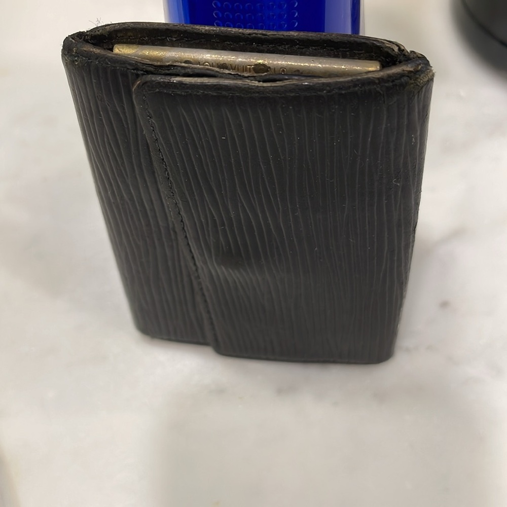 Louis Vuitton Epi Black Key Holder Snap Wallet GUC - Picture 5 of 7